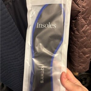 Rothy's Black and Blue Insoles